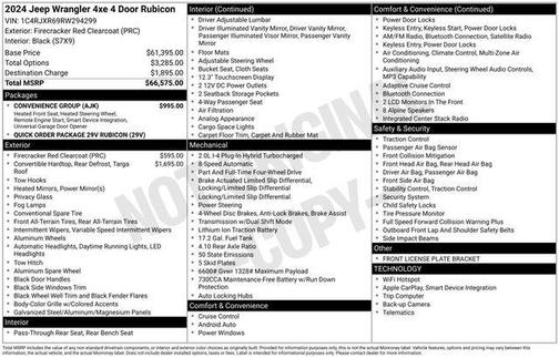 2024 Jeep Wrangler 4xe Rubicon