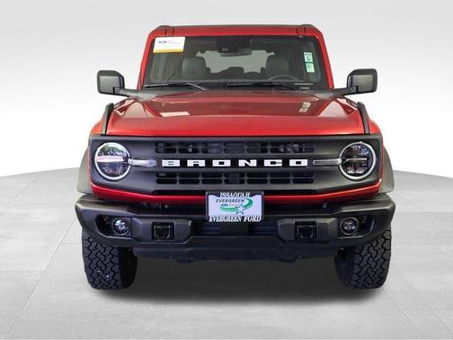 Hot Pepper Red Metallic Tinted Clearcoat 2024 Ford Bronco Black Diamond