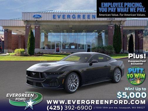 Shadow Black 2026 Ford Mustang GT Premium