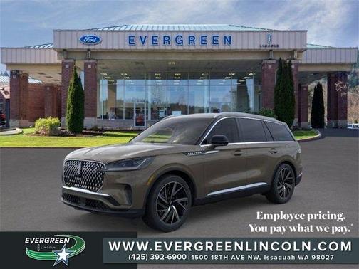 Harbor Gray 2025 Lincoln Aviator Reserve AWD