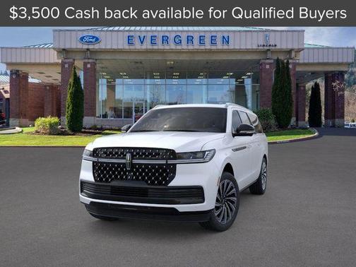 Pristine White 2025 Lincoln Navigator L Black Label