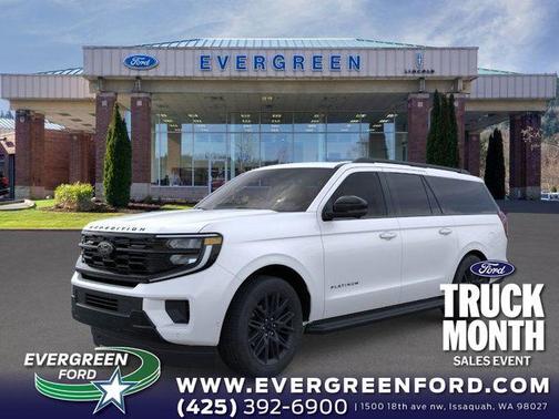 Star White 2026 Ford Expedition Max Platinum