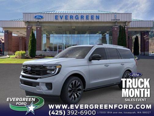 Glacier Gray Metallic 2026 Ford Expedition Platinum