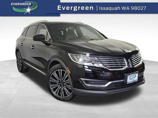 Diamond Black 2017 Lincoln MKX Black Label