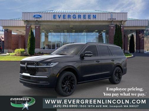 Infinite Black Metallic 2026 Lincoln Navigator Reserve