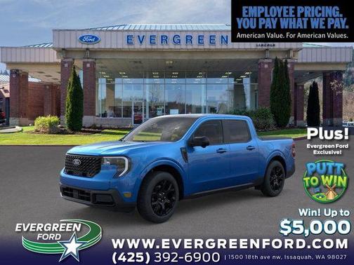 Velocity Blue 2025 Ford Maverick Lariat
