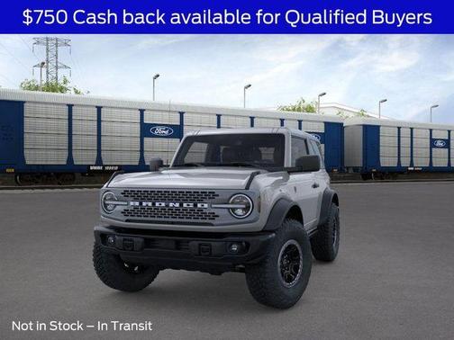 Avalanche Gray 2026 Ford Bronco Badlands