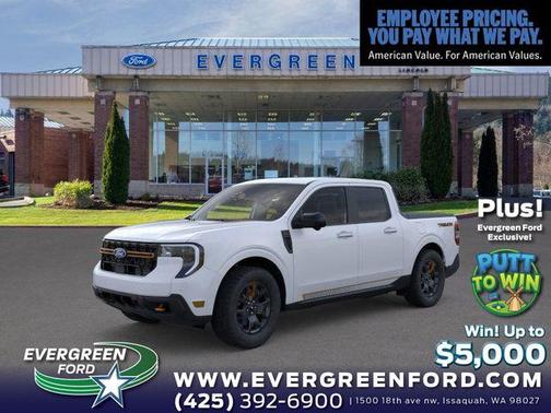 Space White Metallic 2026 Ford Maverick Tremor