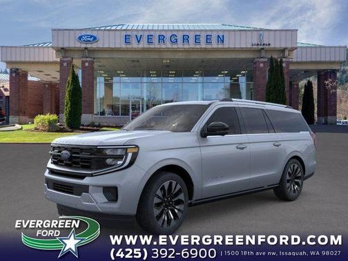 Glacier Gray Metallic 2026 Ford Expedition Max Platinum
