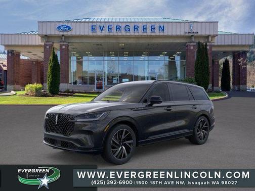 Infinite Black Metallic 2026 Lincoln Aviator Black Label AWD