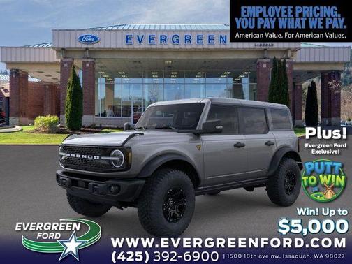 Carbonized Gray Metallic 2025 Ford Bronco Badlands