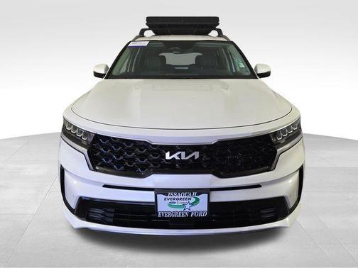Snow White Pearl 2023 Kia Sorento Hybrid EX