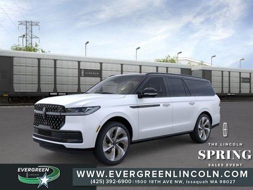 Star White 2026 Lincoln Navigator L Black Label