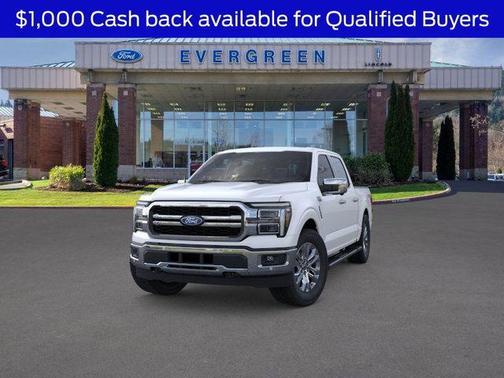 Star White 2026 Ford F-150 Lariat