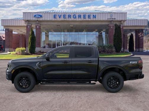 Shadow Black 2026 Ford Ranger Lariat