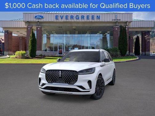Pristine White 2026 Lincoln Aviator Black Label AWD