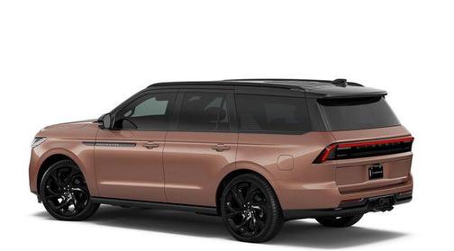 Sunrise Red 2026 Lincoln Navigator Black Label