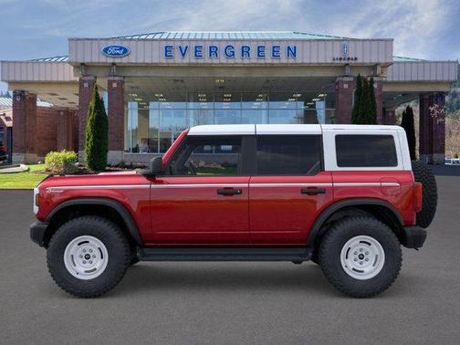 Ruby Red Metallic Tinted Clearcoat 2025 Ford Bronco Heritage Edition