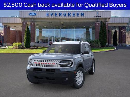 Azure Gray Metallic 2025 Ford Bronco Sport Heritage