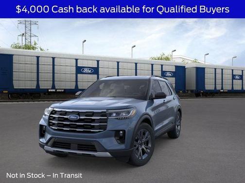 Vapor Blue Metallic 2026 Ford Explorer Active