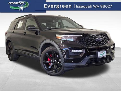 Agate Black Metallic 2021 Ford Explorer ST