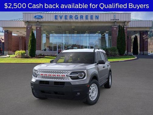 Carbonized Gray Metallic 2025 Ford Bronco Sport Heritage