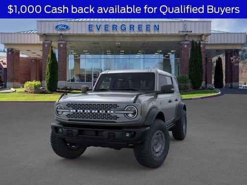 Carbonized Gray Metallic 2025 Ford Bronco Badlands
