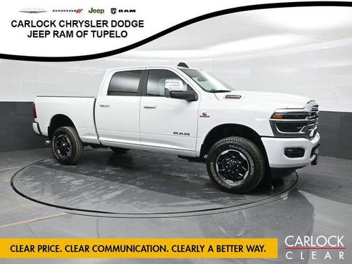 Bright White Clearcoat 2026 RAM 2500 Laramie Crew Cab 4x4 6'4' Box