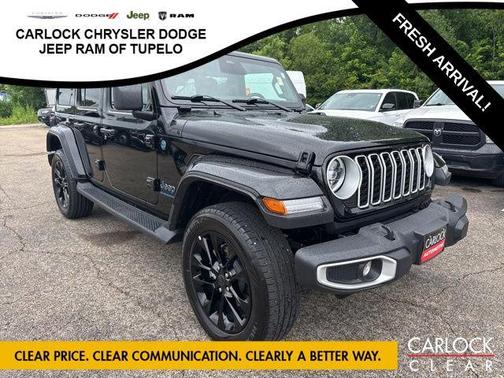 Black Clearcoat 2025 Jeep Wrangler 4xe Sahara