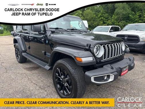 Black Clearcoat 2025 Jeep Wrangler 4xe Sahara