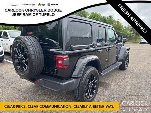 Black Clearcoat 2025 Jeep Wrangler 4xe Sahara