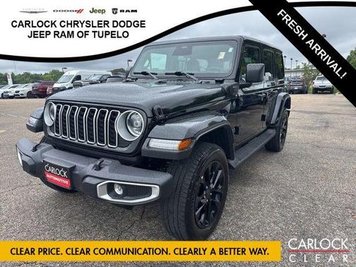 Black Clearcoat 2025 Jeep Wrangler 4xe Sahara