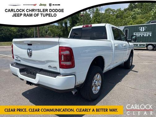Bright White Clearcoat 2024 RAM 2500 Laramie Crew Cab 4x4 6'4' Box