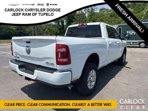 Bright White Clearcoat 2024 RAM 2500 Laramie Crew Cab 4x4 6'4' Box