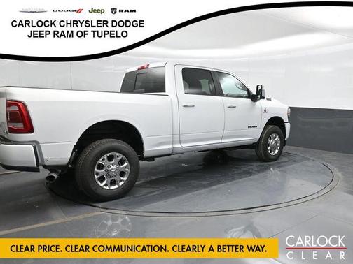 Bright White Clearcoat 2024 RAM 2500 Laramie Crew Cab 4x4 6'4' Box
