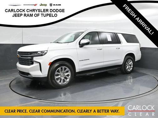 Summit White 2023 Chevrolet Suburban Premier