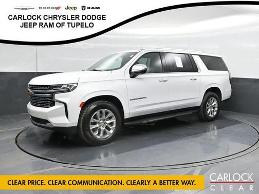 Summit White 2023 Chevrolet Suburban Premier