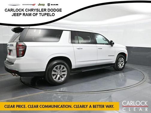 Summit White 2023 Chevrolet Suburban Premier