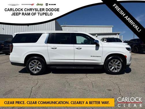 Summit White 2023 Chevrolet Suburban Premier