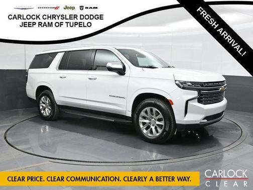 Summit White 2023 Chevrolet Suburban Premier