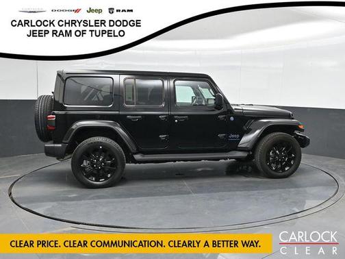 Black Clearcoat 2025 Jeep Wrangler 4xe Sahara