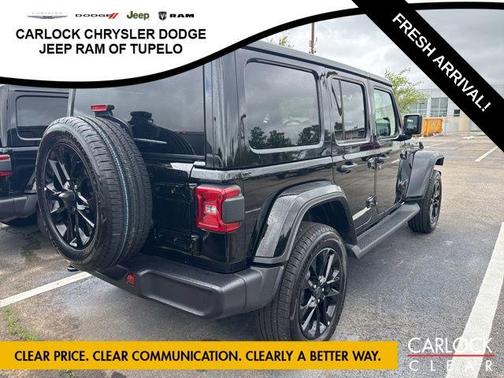 Black Clearcoat 2025 Jeep Wrangler 4xe Sahara