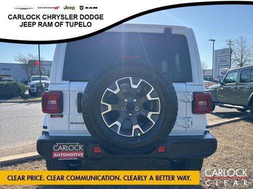 Bright White Clearcoat 2026 Jeep Wrangler 4-Door Sahara 4x4