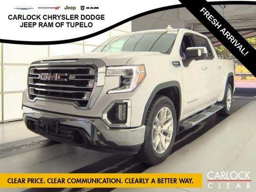 White Frost Tricoat 2020 GMC Sierra 1500 SLT