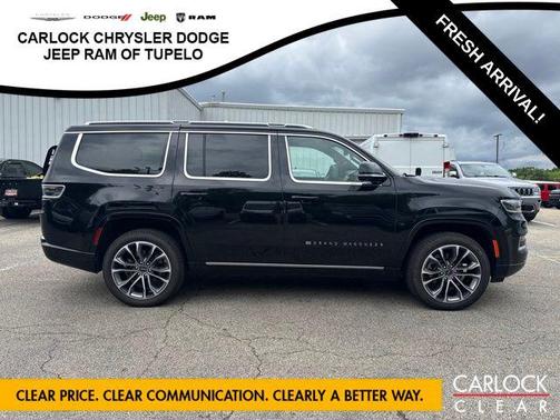 Diamond Black Crystal Pearlcoat 2024 Jeep Grand Wagoneer Series III 4x4
