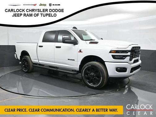 Bright White Clearcoat 2026 RAM 2500 Big Horn Crew Cab 4x4 6'4' Box
