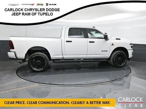 Bright White Clearcoat 2026 RAM 2500 Big Horn Crew Cab 4x4 6'4' Box