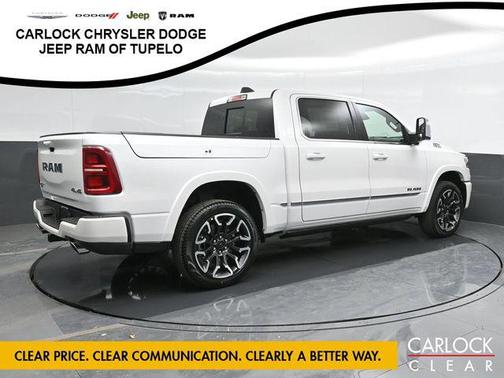 Ivory White Tri-Coat Pearlcoat 2025 RAM 1500 Limited