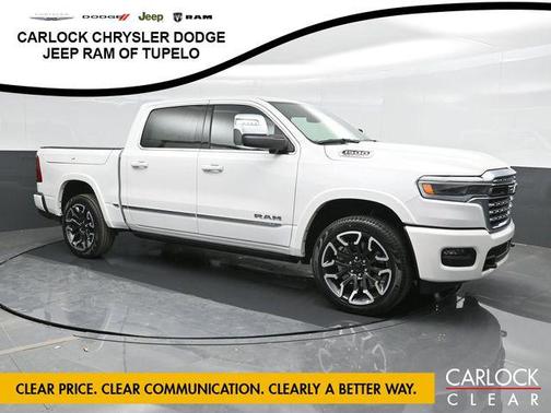 Ivory White Tri-Coat Pearlcoat 2025 RAM 1500 Limited