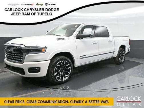 Ivory White Tri-Coat Pearlcoat 2025 RAM 1500 Limited